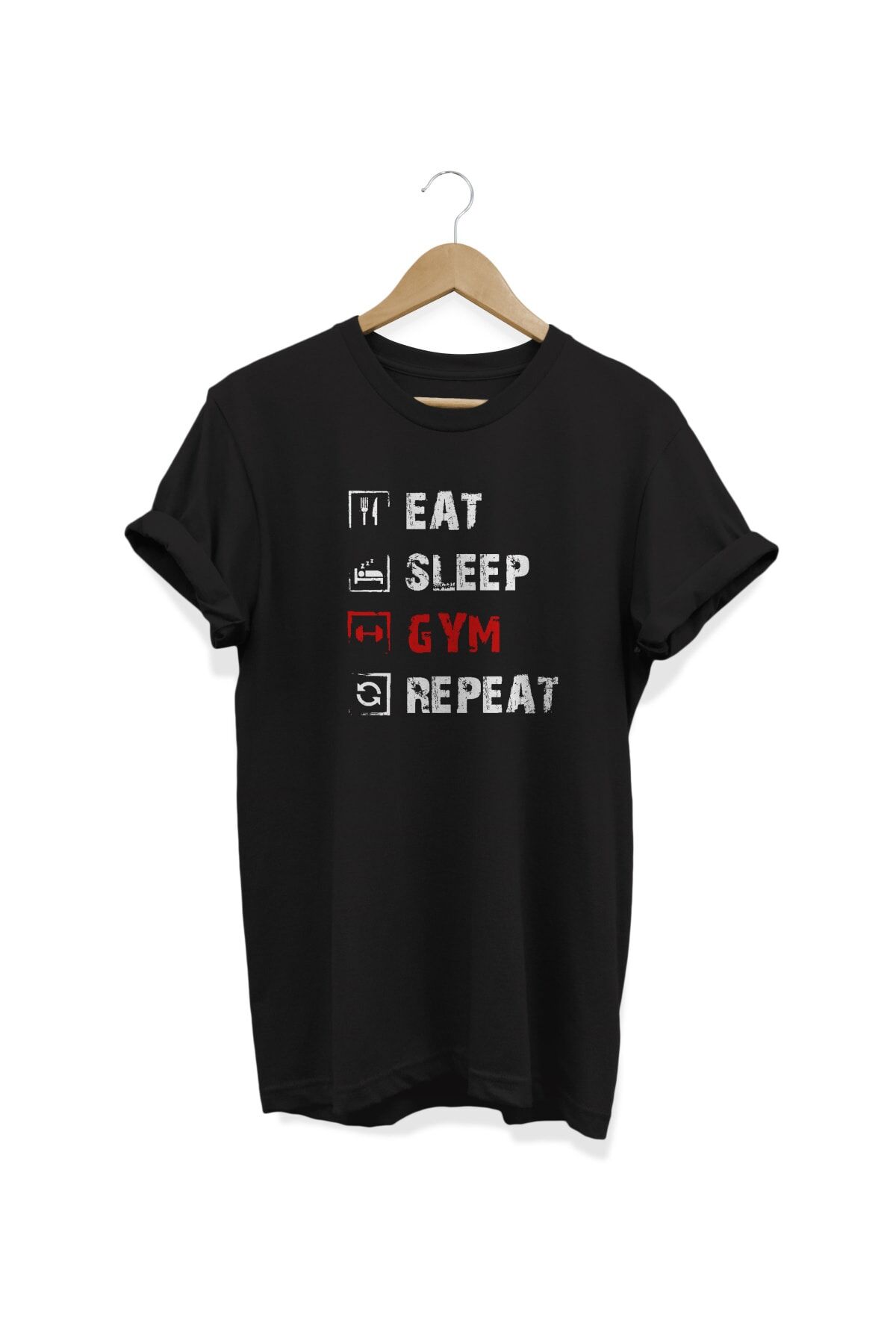 Eatgym Siyah T-shirt Siyah - M