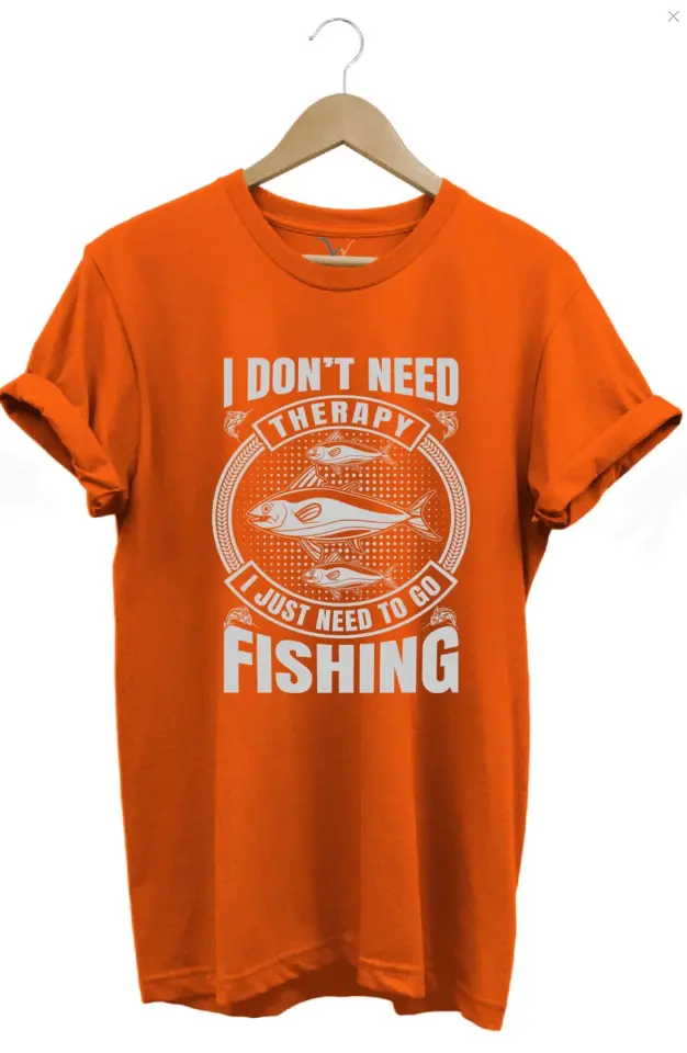 Fishing Balıkçı Balık Baskılı %100 Pamuk Regular Fit Gri T-shirt