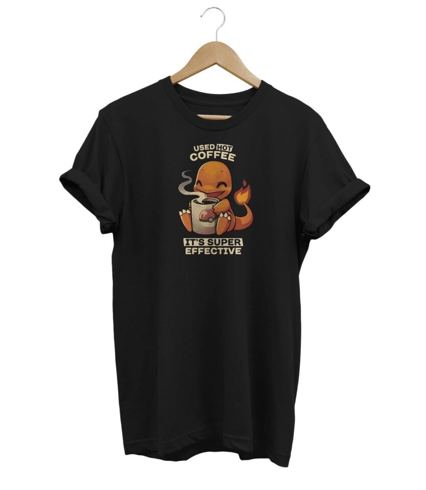 Widi Büyücü Baskılı T-Shirt Kırmızı 2XL