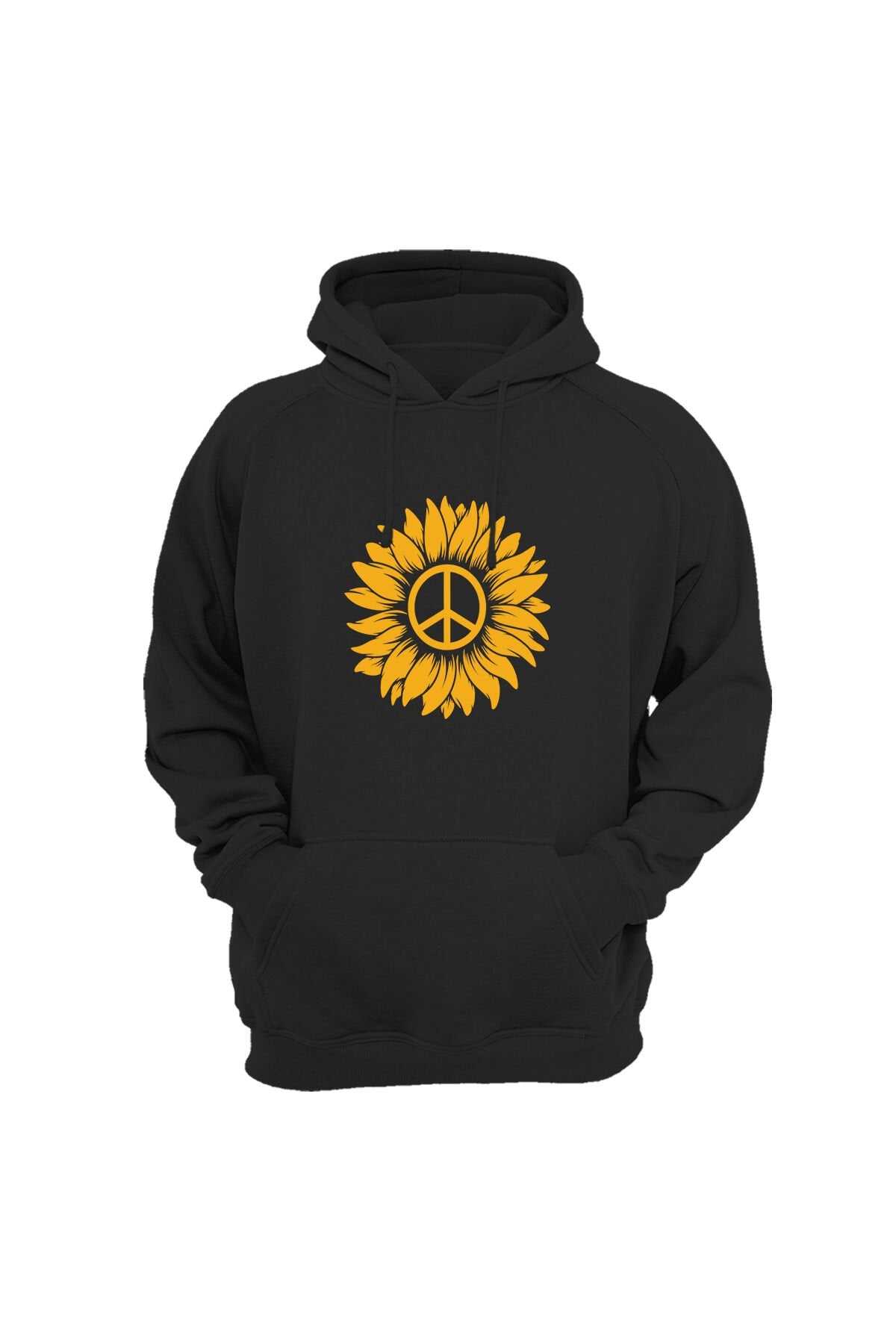 Peace Flower Baskılı Sweat-Shirt