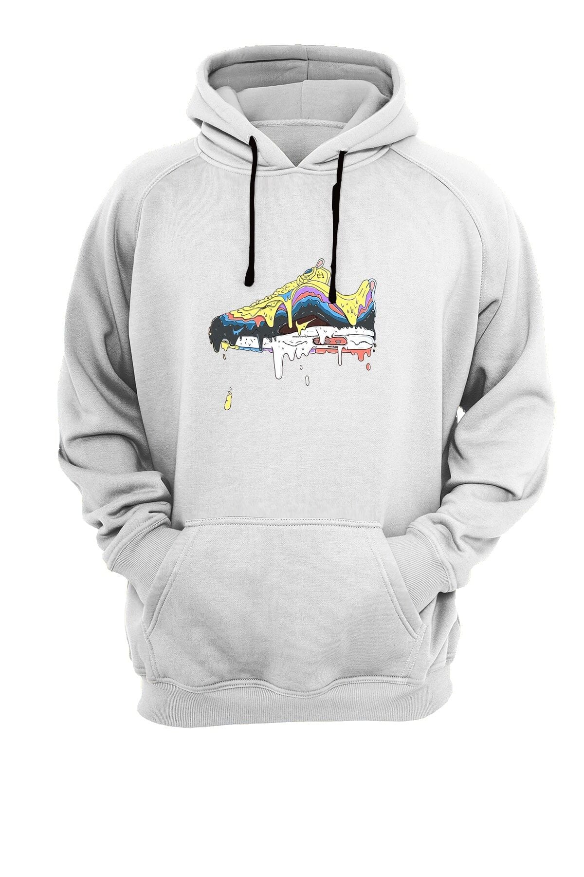 Ayakkabı Baskılı Sweatshirt