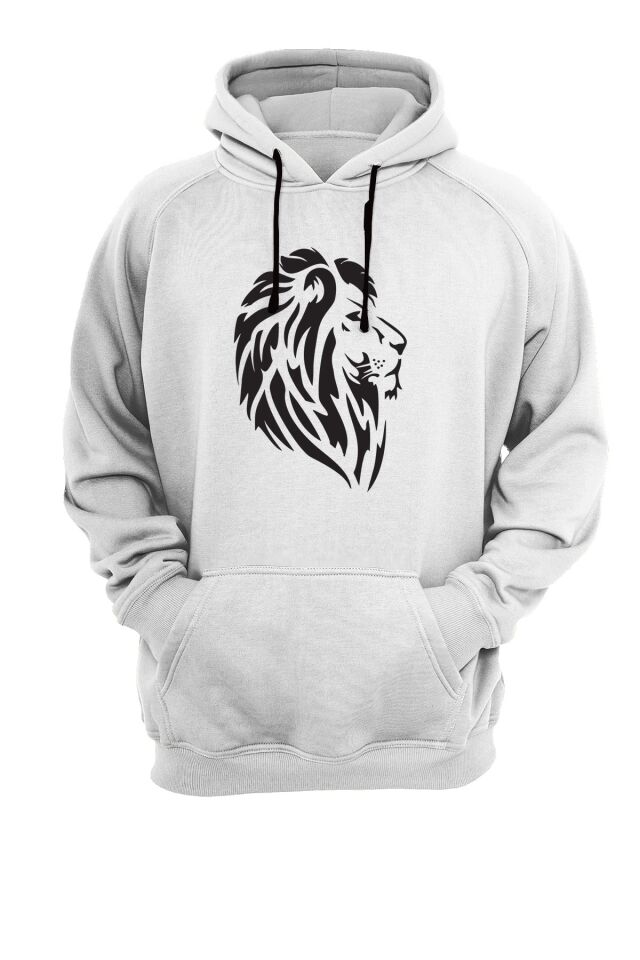 Aslan Baskılı Sweatshirt