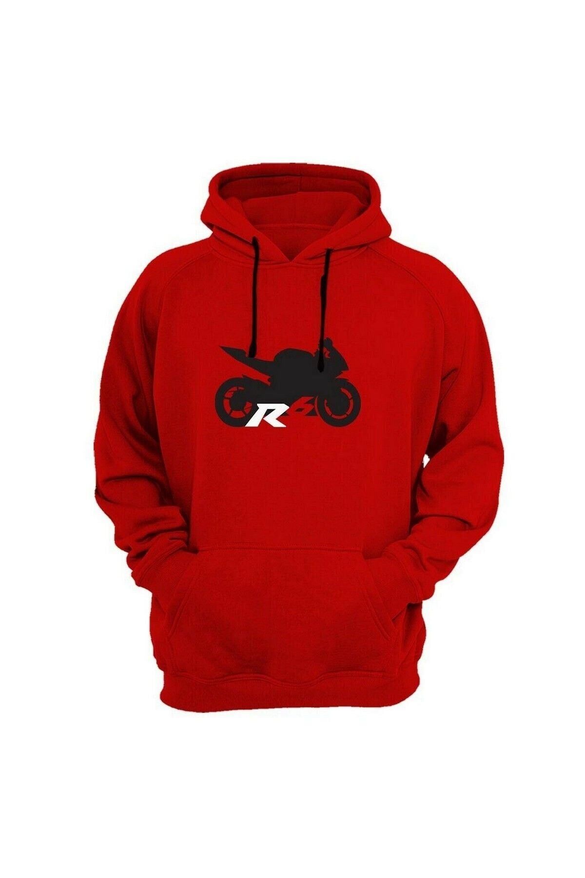 Widi R6 Motorcycle - R6 Motosiklet Baskılı Sweatshirt Renkli S