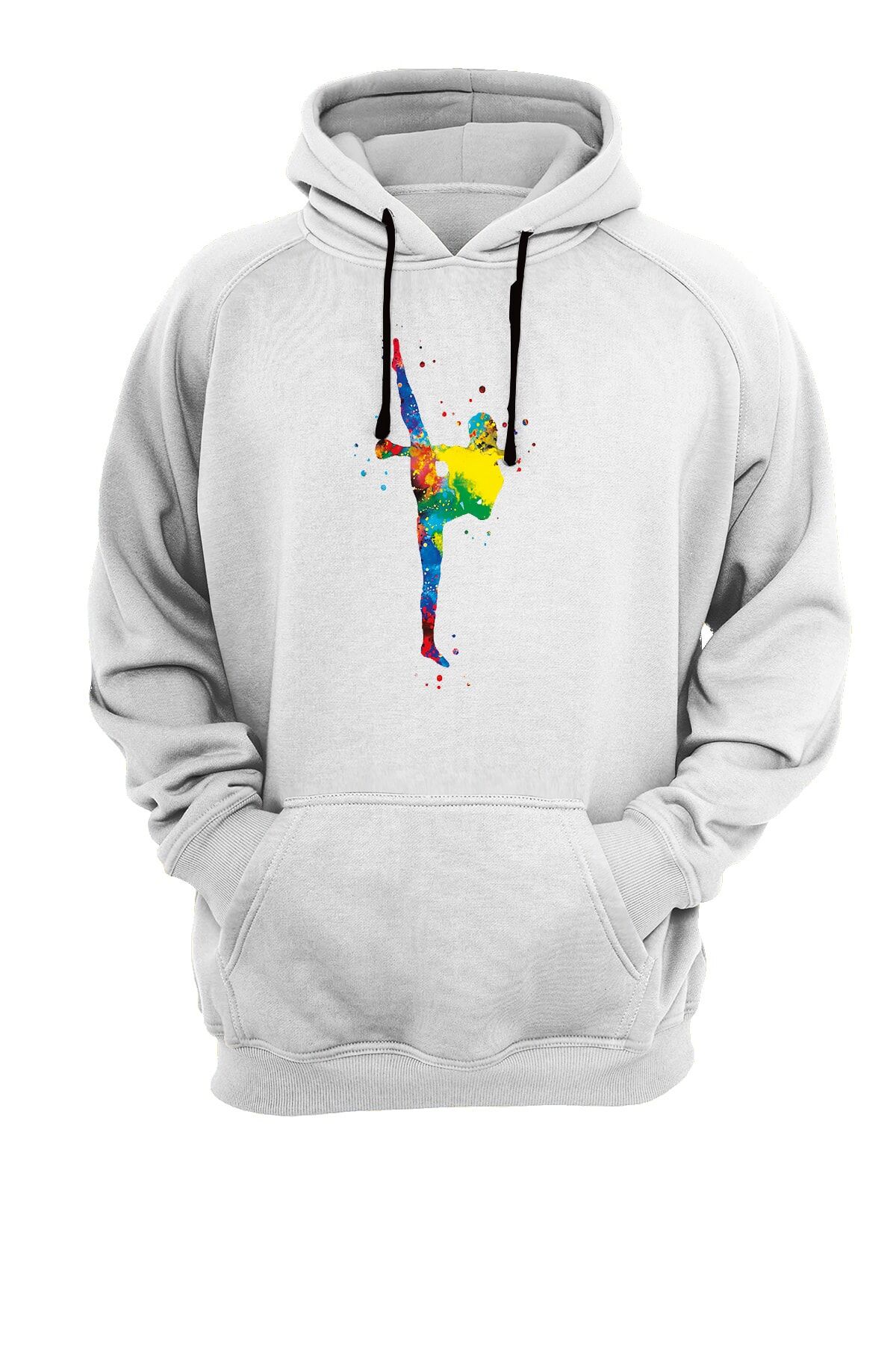 Karate Baskılı Sweatshirt