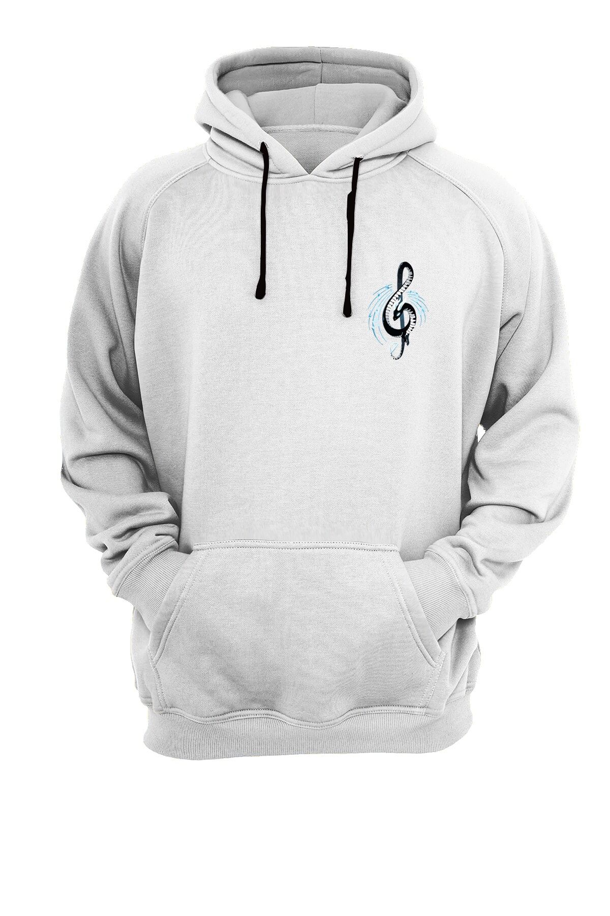 Sol Anahtarı Baskılı Sweatshirt
