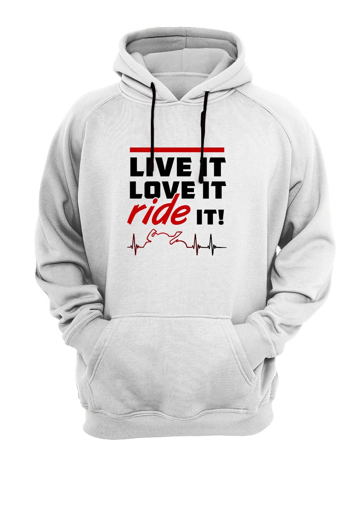 Ride It Baskılı Sweatshirt