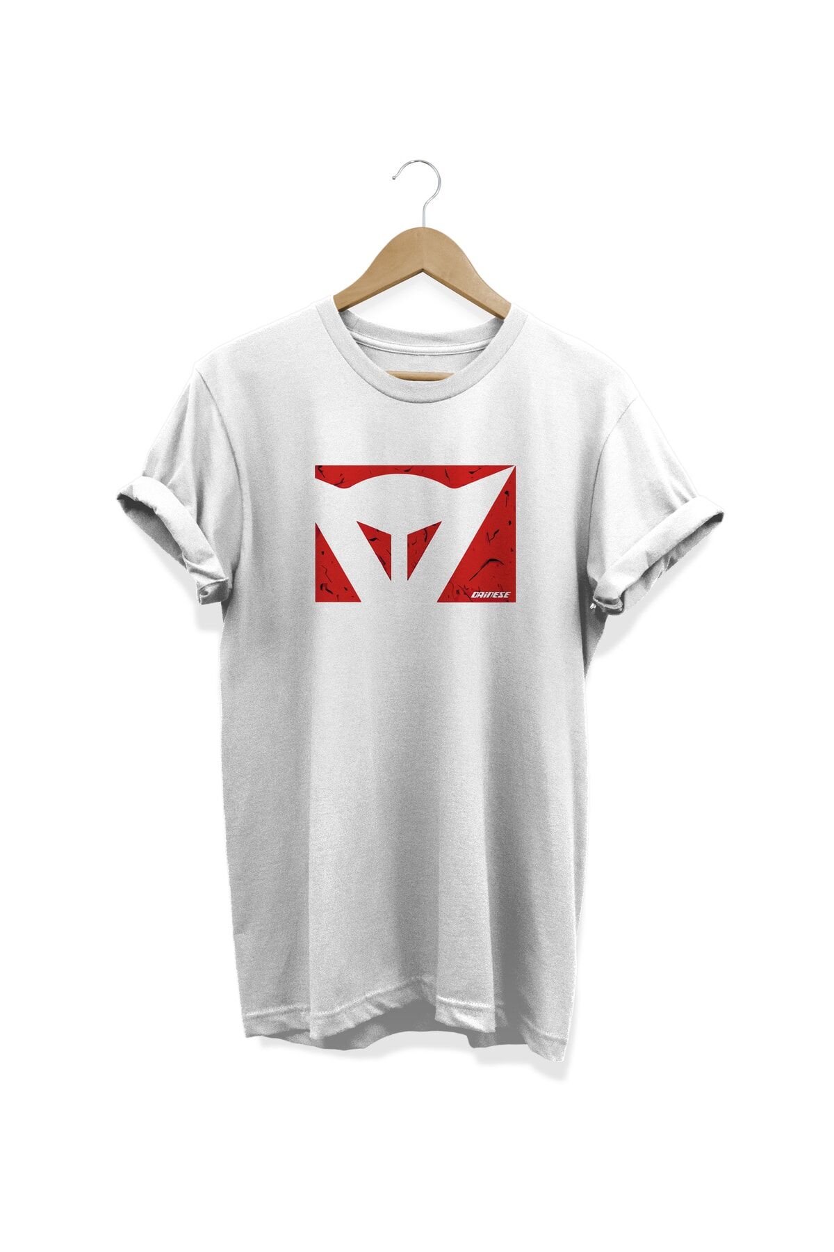 Dainese Baskılı Beyaz T-shirt
