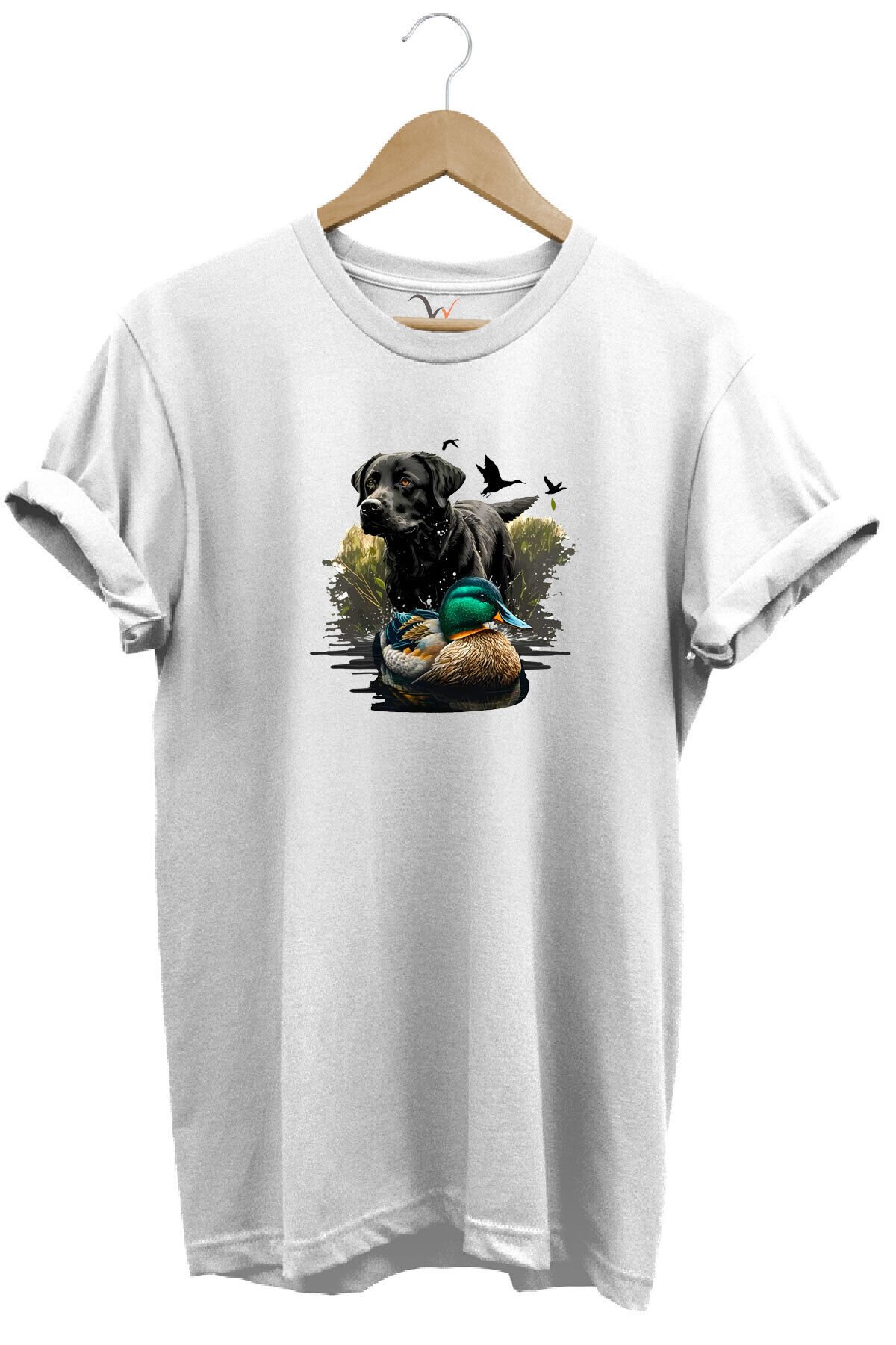 Baskılı %100 Pamuk Regular Fit Bisiklet Yaka Kırmızı T-shirt Beyaz - M
