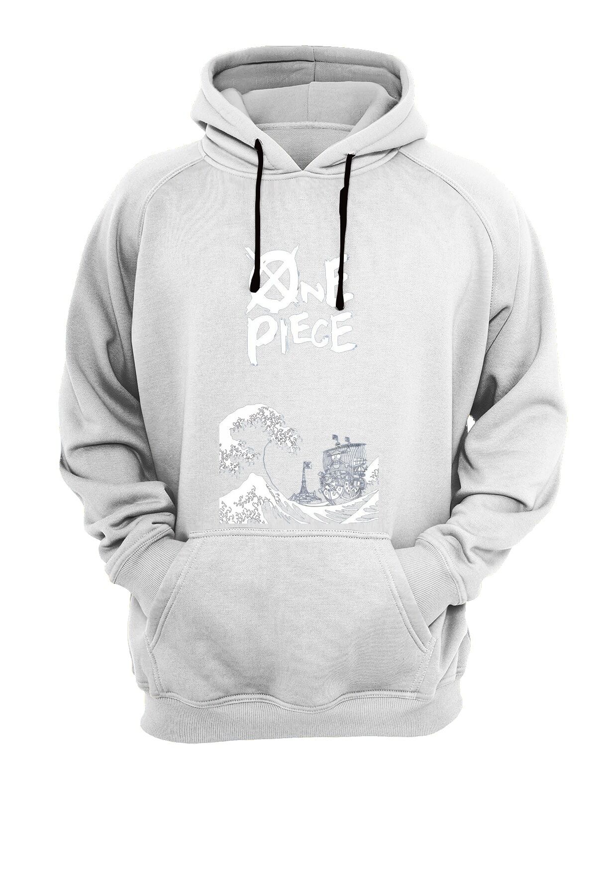 One Piece Baskılı Sweatshirt