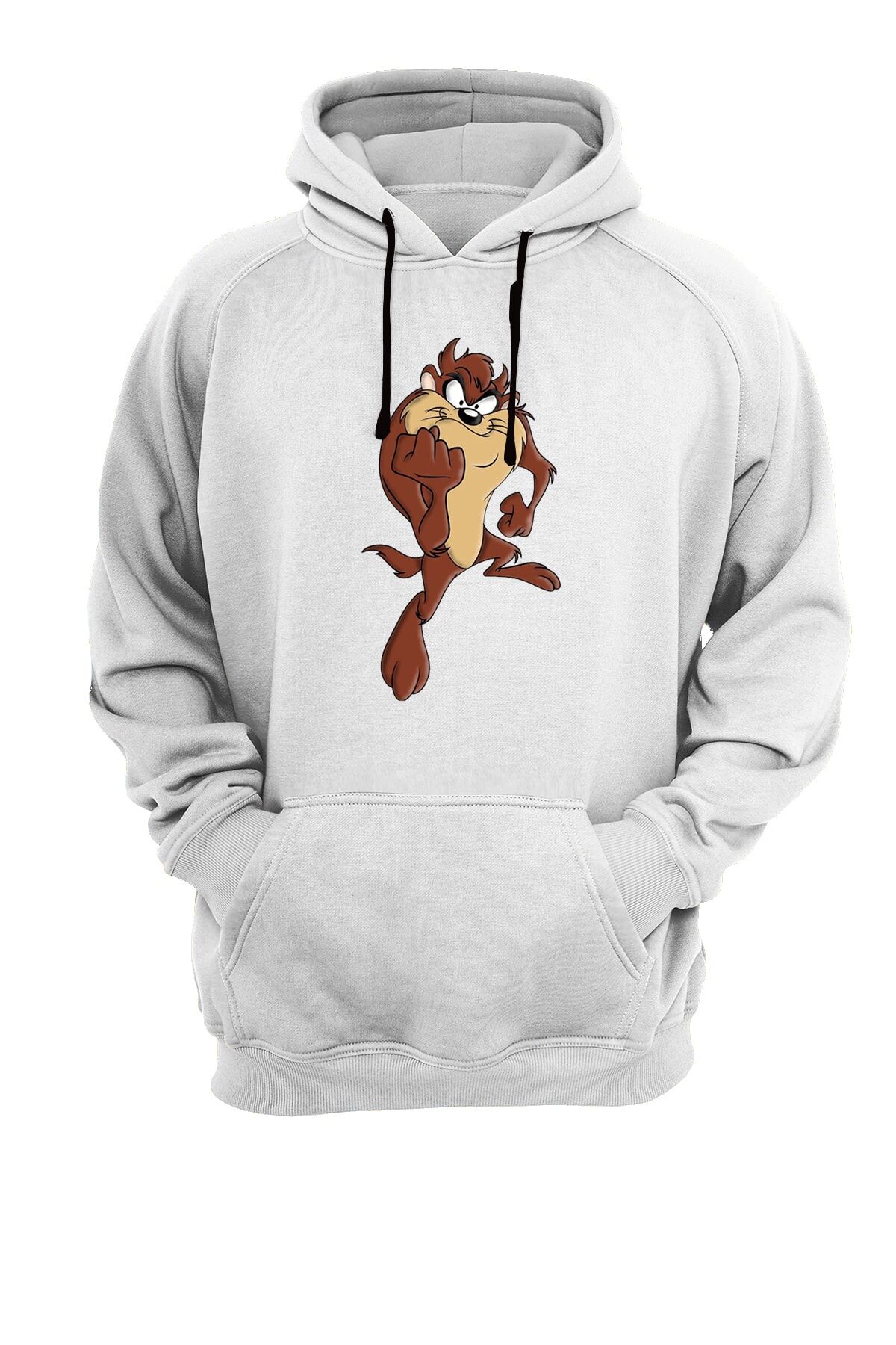 Tazmanya Canavarı Baskılı Sweatshirt