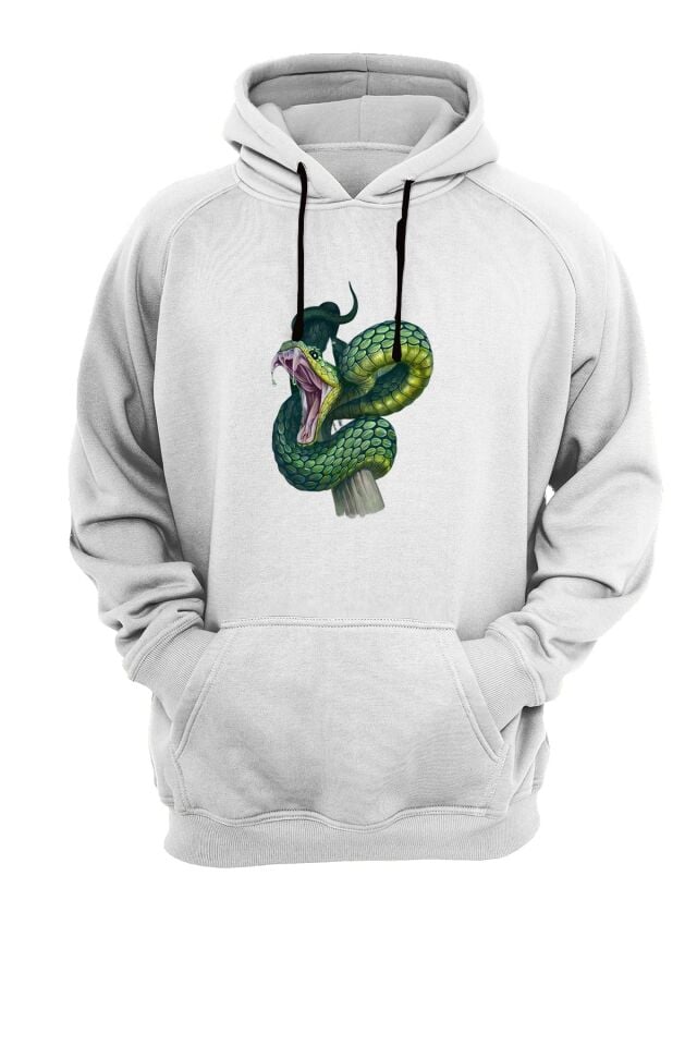 Yılan Baskılı Sweatshirt