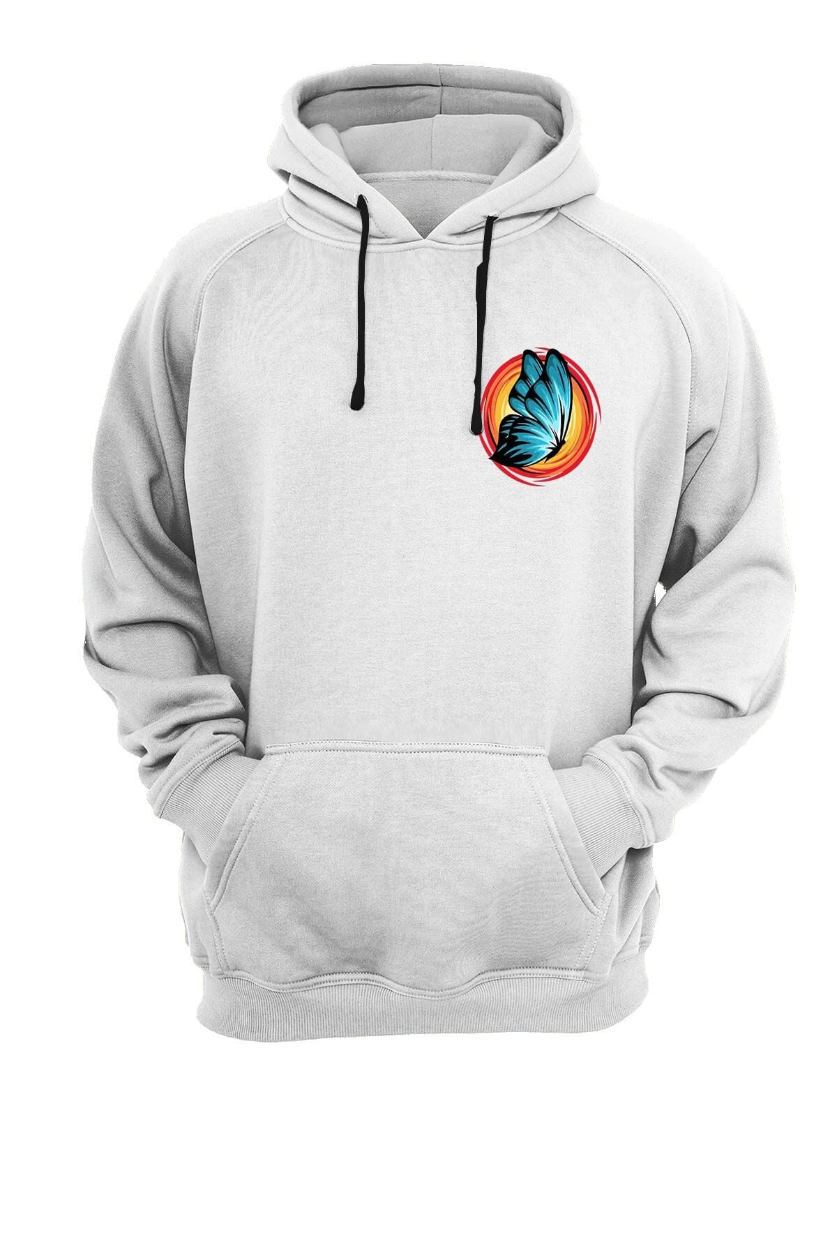 Kelebek Baskılı Sweatshirt
