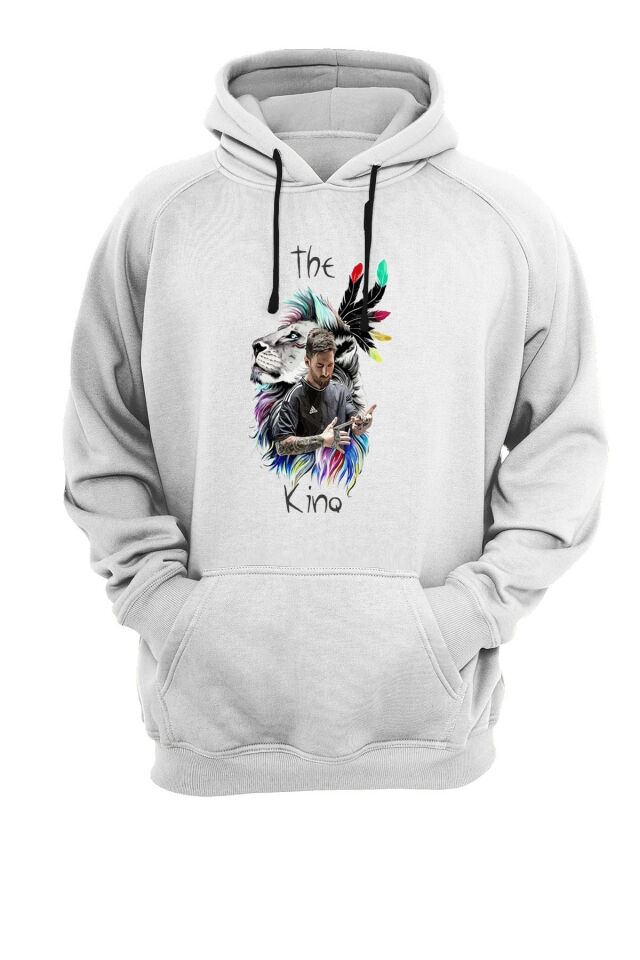 Messi Baskılı Sweatshirt