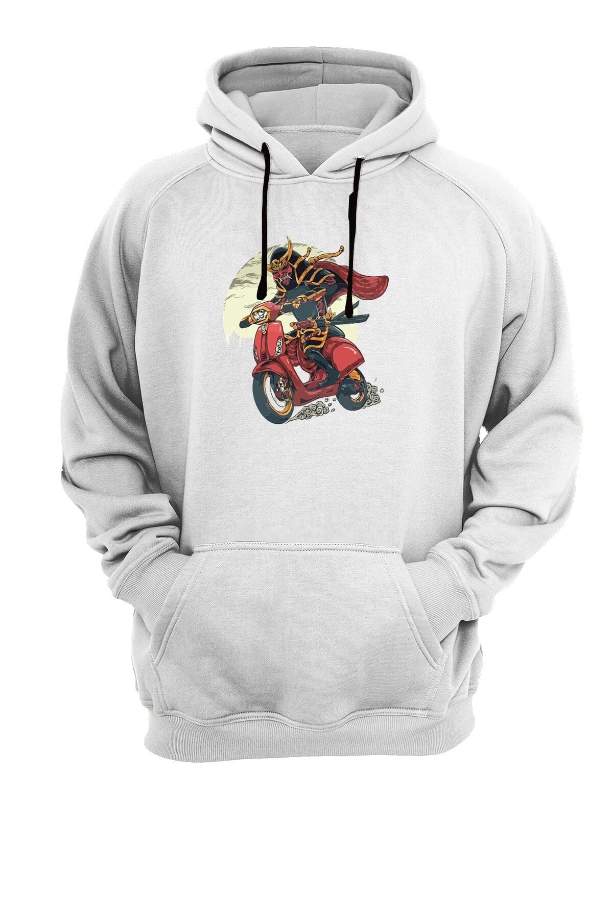 Samuray Baskılı Sweatshirt