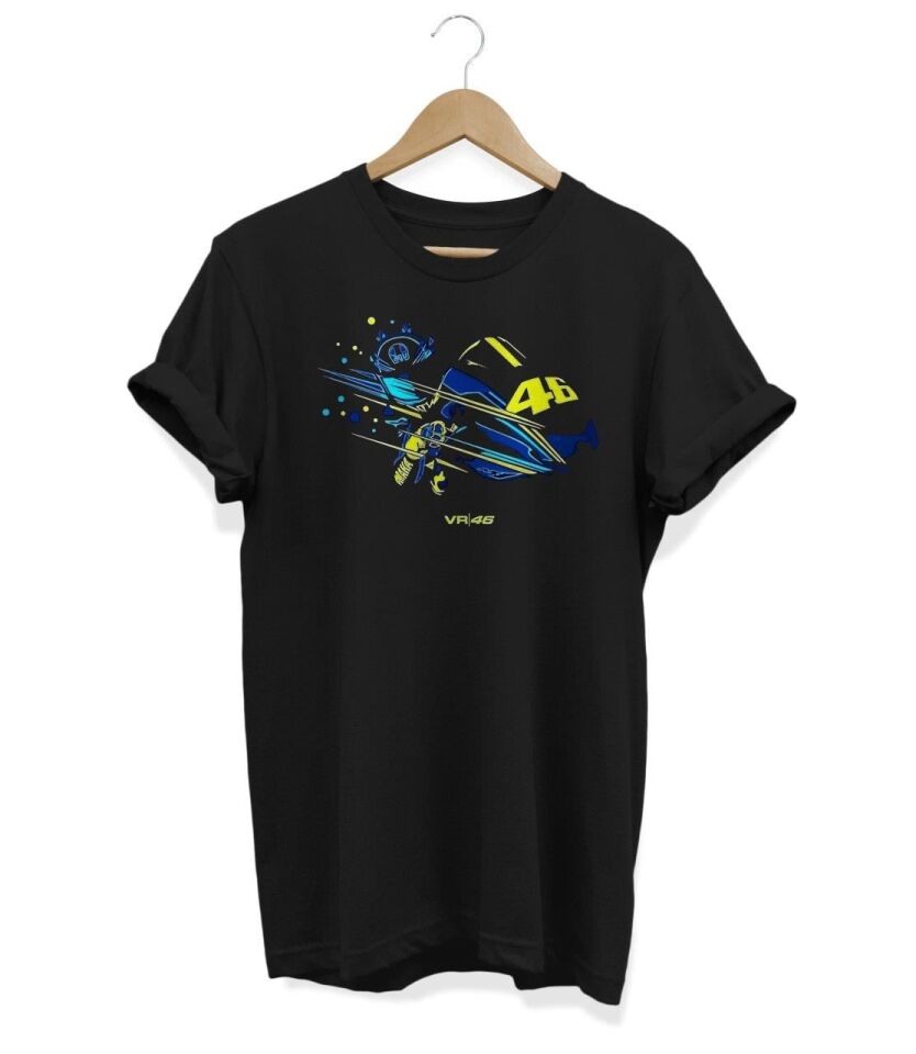 Widi Vr 46 Baskılı T_Shirt Kırmızı 3XL