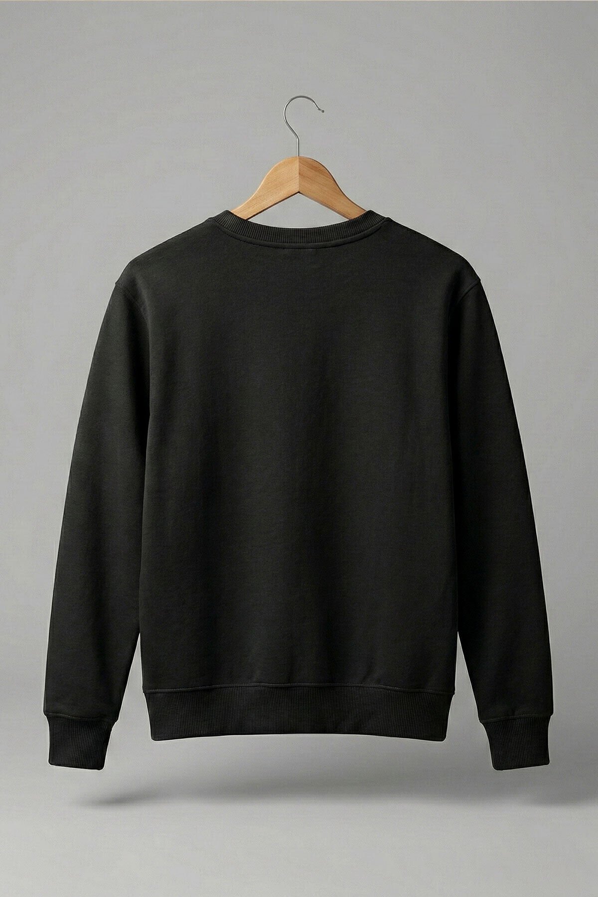 KURT ve TÜRK Özel Koleksiyon Serisi-8 Tasarım Baskılı 3 İp Şardonlu %100 Pamuk Sweatshirt