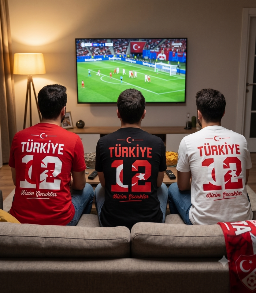 Bizim Çocuklar Milli Takım Taraftar Tişörtü