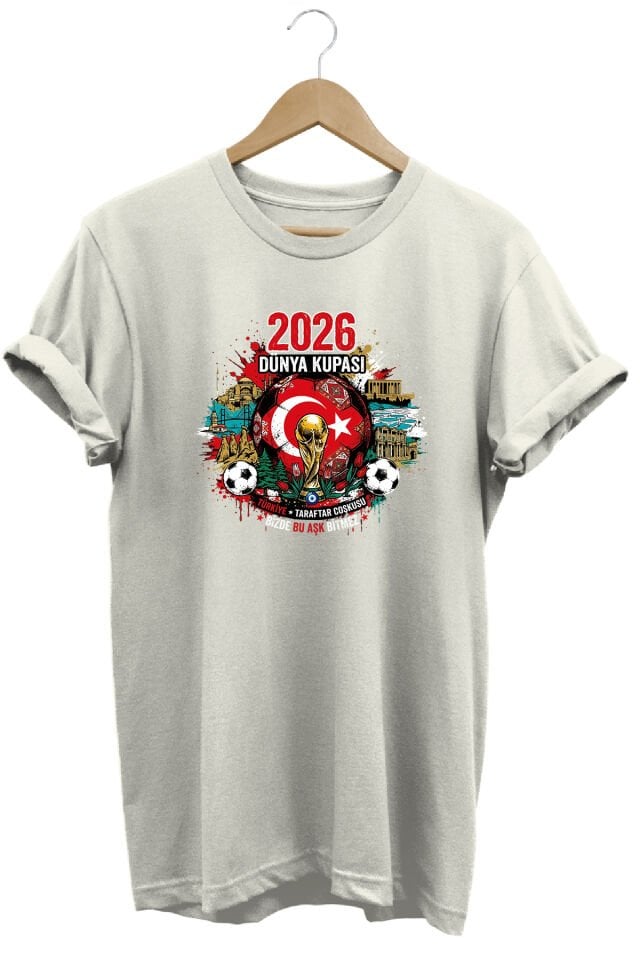 Milli Takım Taraftar Coşkusu Özel Tasarım Tişört