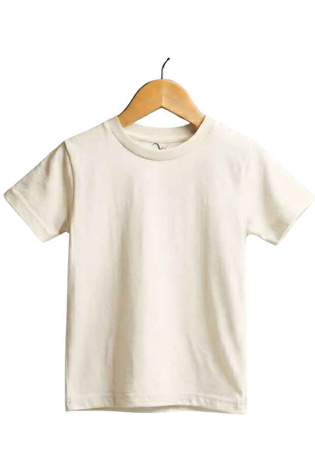 Regular Fit %100 Pamuk Kısa Kollu Çocuk 3'lü T-shirt (Kırmızı,Ekru ,Siyah) 5-6 Yaş