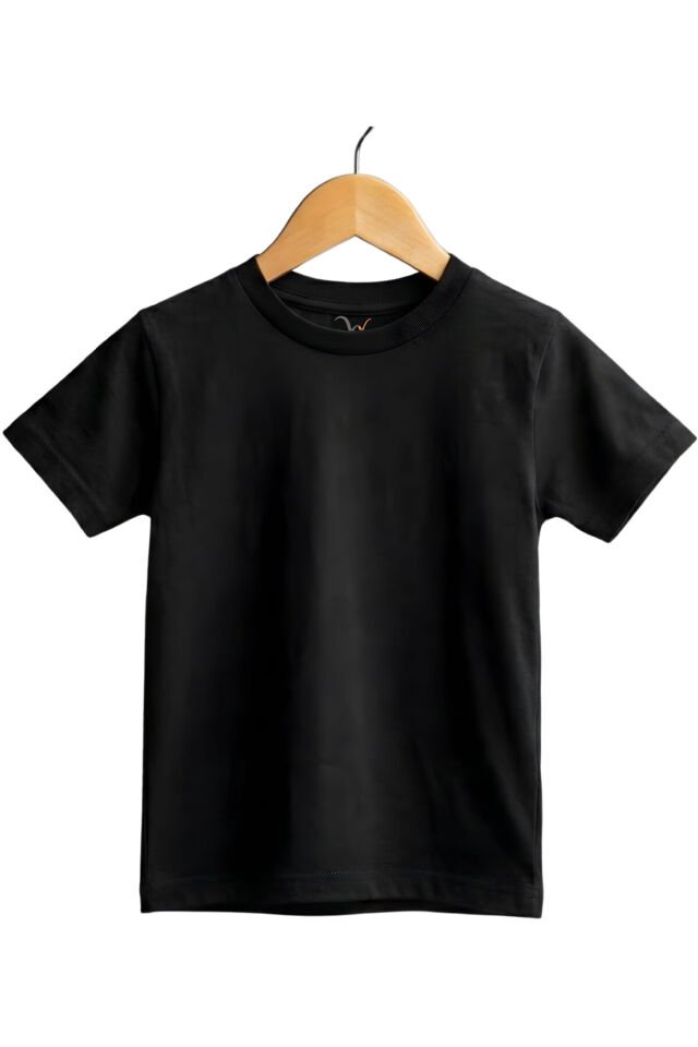 Regular Fit %100 Pamuk Kısa Kollu Çocuk 3'lü T-shirt (Kırmızı,Ekru ,Siyah) 5-6 Yaş